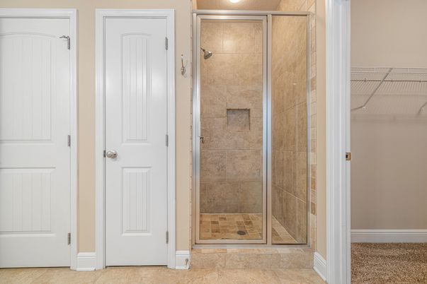 Bathroom, Glass Shower, Interior