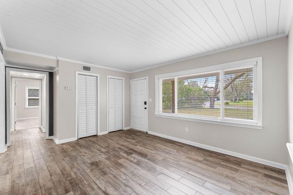 Empty room, Interior, Wood Texture Flooring