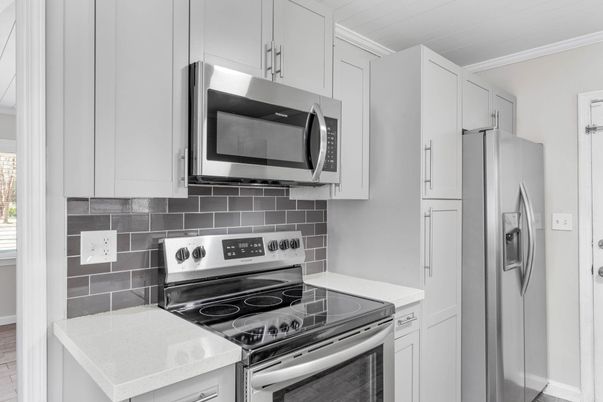 Interior, Kitchen, Stainless Steel Appliances