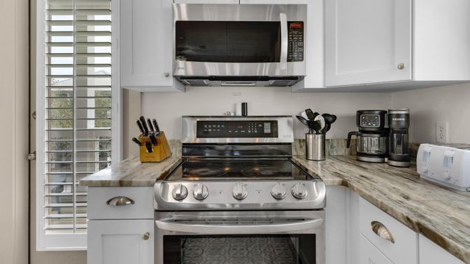 Interior, Kitchen, Stainless Steel Appliances