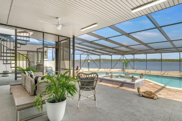 Glass Ceilings, Interior, Pool, Sun Room, Water