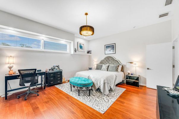 Bedroom, Home Office, Interior, Wood Texture Flooring