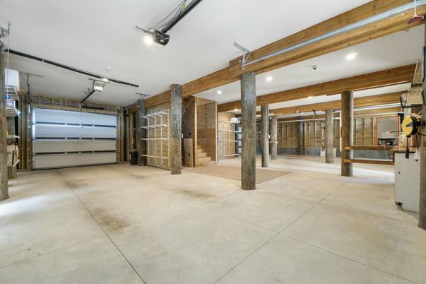 Garage, Interior, Recessed Lighting