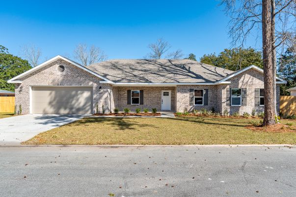 Attached, Exterior, Facade, Brick Facade, Ranch