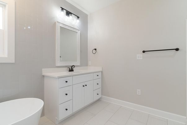 Bathroom, Dual Sink Vanities, Free Standing Baths, Interior