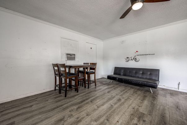 Dining room, Interior, Wood Texture Flooring
