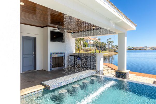 Exterior, Lake, Pool
