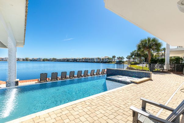 Exterior, Lake, Pool