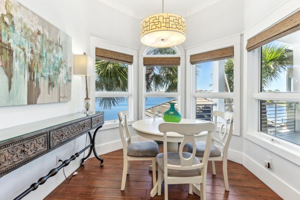 Dining room, Interior, Wood Texture Flooring