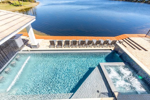 Exterior, Lake, Pool