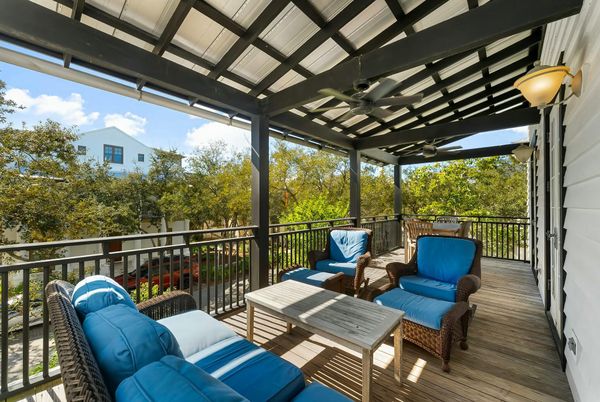 Exterior, Wood Texture Flooring