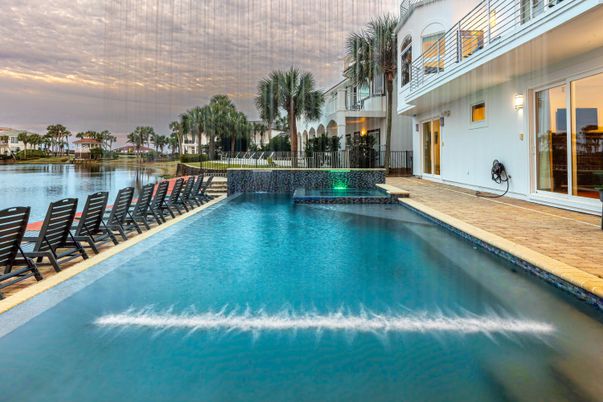 Exterior, Lake, Pool