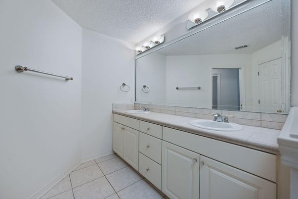 Bathroom, Dual Sink Vanities, Interior, Tile Countertops