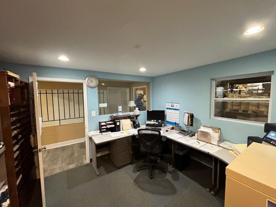 Home Office, Interior, Recessed Lighting