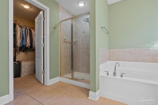 Bathroom, Glass Shower, Interior, Recessed Lighting, Walk-in Closets