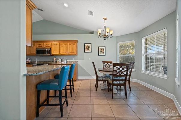 Chandelier, Dining room, Interior, Kitchen, Recessed Lighting