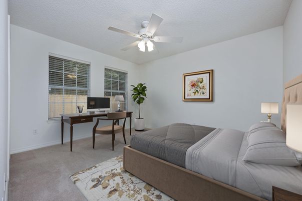 Bedroom, Home Office, Interior
