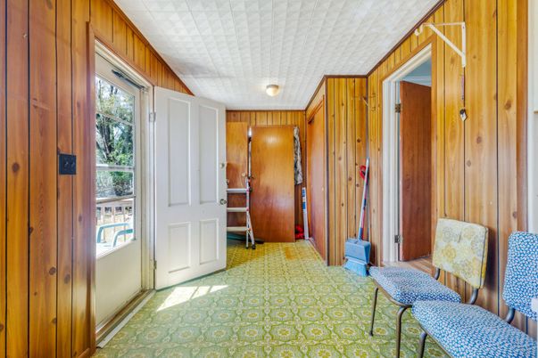 Interior, Wooden Walls