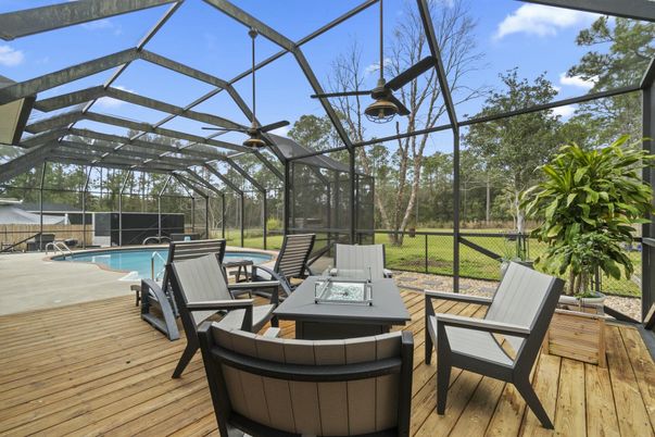 Glass Ceilings, Interior, Pool, Sun Room, Wood Texture Flooring