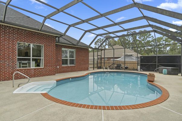 Glass Ceilings, Interior, Pool, Stone Walls, Sun Room