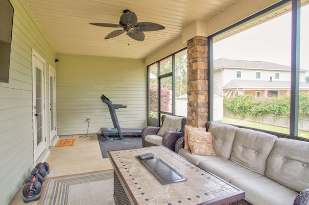 Fitness Equipment, Interior, Living room