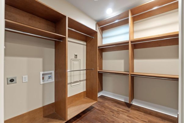 Interior, Recessed Lighting, Walk-in Closets, Wood Texture Flooring