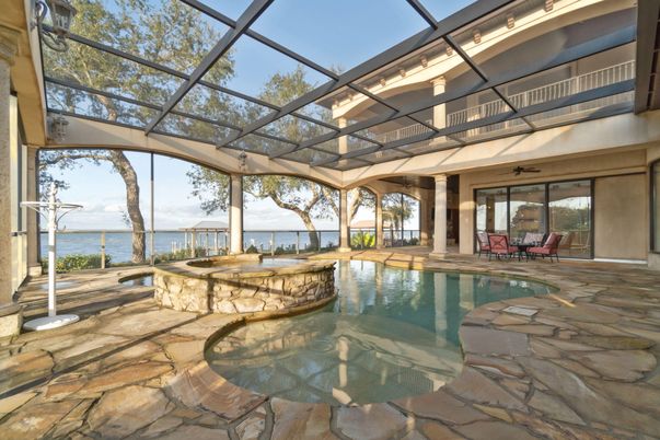 Glass Ceilings, Interior, Pool, Sun Room, Water