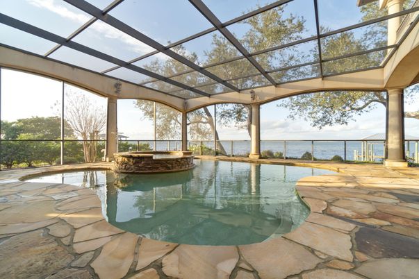 Glass Ceilings, Interior, Pool, Sun Room, Water