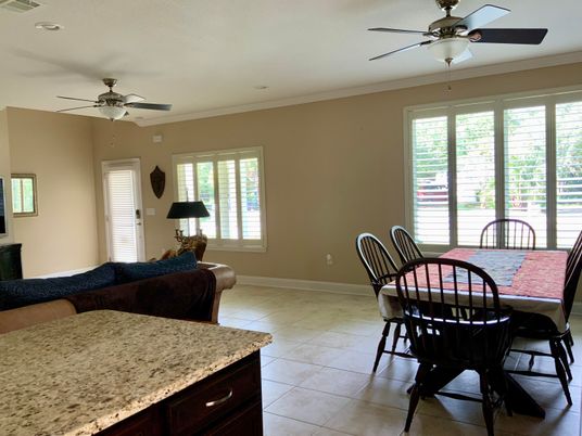 Dining room, Interior, Recessed Lighting