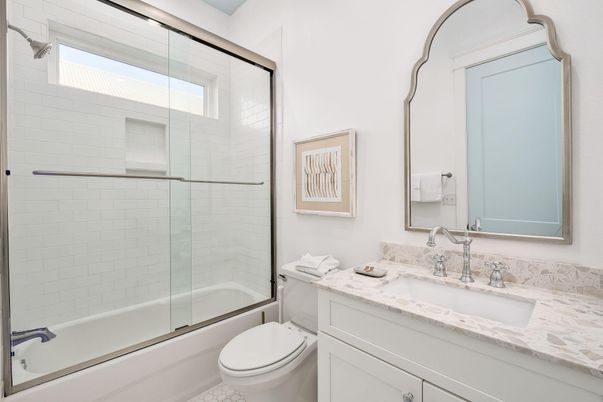Bathroom, Glass Shower, Interior