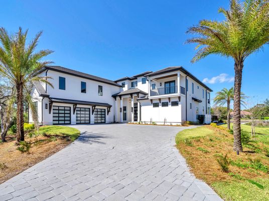 Attached, Backyard, Exterior, Facade, Spanish Mediterranean