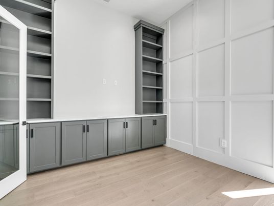Empty room, Interior, Wood Texture Flooring