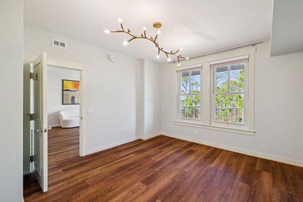 Empty room, Interior, Wood Texture Flooring