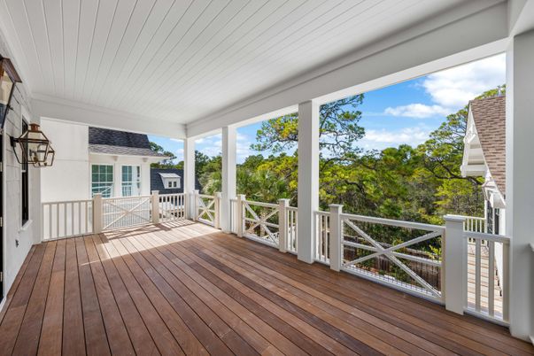 Exterior, Wood Texture Flooring