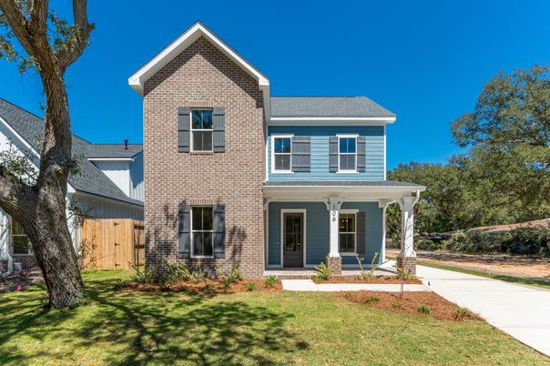 Exterior, Facade, Brick Facade, Brick Traditional