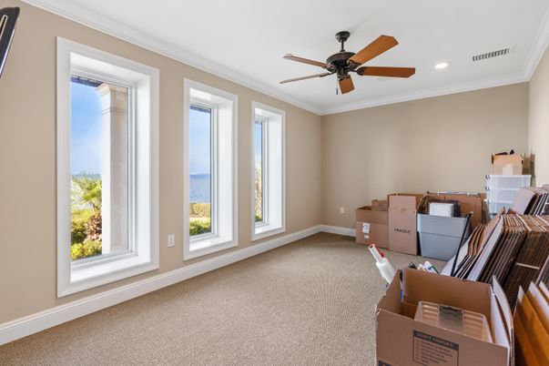 Home Office, Interior, Recessed Lighting