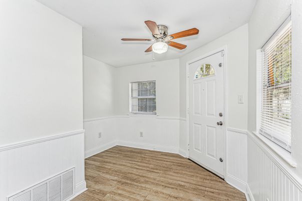 Empty room, Interior, Wood Texture Flooring