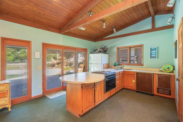 Interior, Kitchen, Wooden Beams, Wooden Ceilings