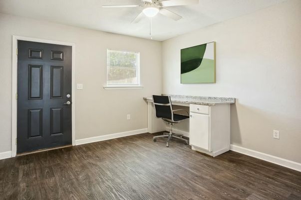 Home Office, Interior, Wood Texture Flooring