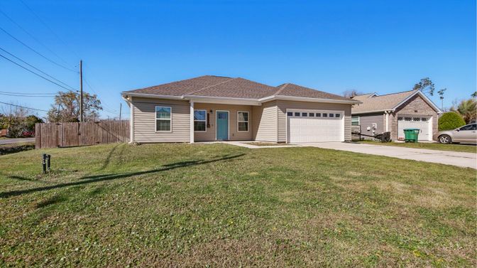 Attached, Backyard, Exterior, Facade, Ranch