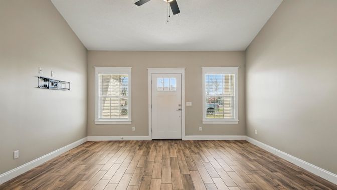 Empty room, Interior, Wood Texture Flooring