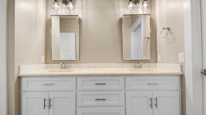 Bathroom, Dual Sink Vanities, Interior