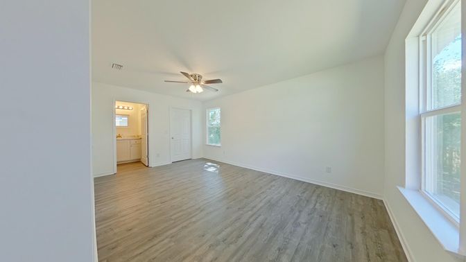 Empty room, Interior, Wood Texture Flooring