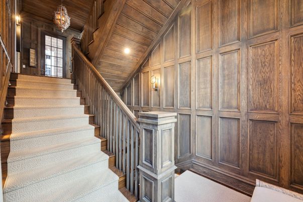 Interior, Pendant Lights, Recessed Lighting, Wooden Ceilings, Wooden Walls