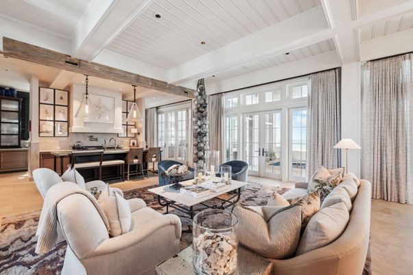 Interior, Kitchen, Living room, Pendant Lights, Recessed Lighting