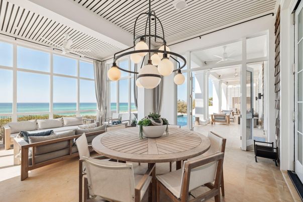 Dining room, Interior, Living room, Pendant Lights, Water
