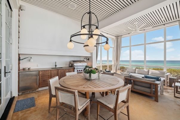 Dining room, Interior, Living room, Pendant Lights, Water