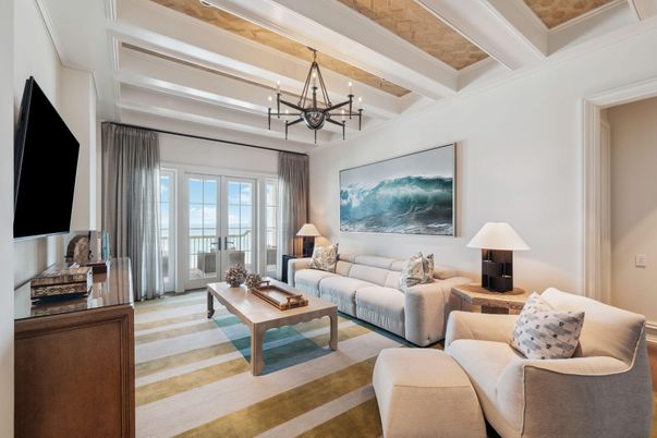 Chandelier, Interior, Living room, Wood Texture Flooring