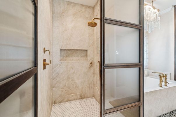 Bathroom, Glass Shower, Interior