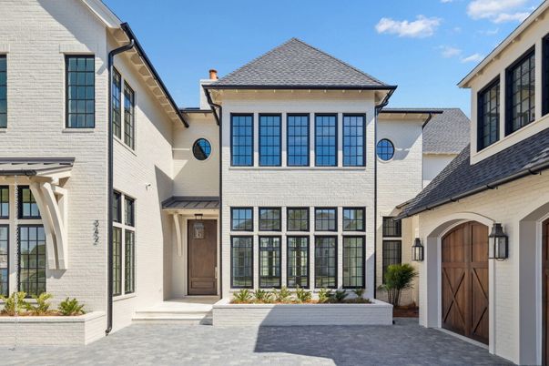 Exterior, Facade, Brick Facade, Brick Traditional